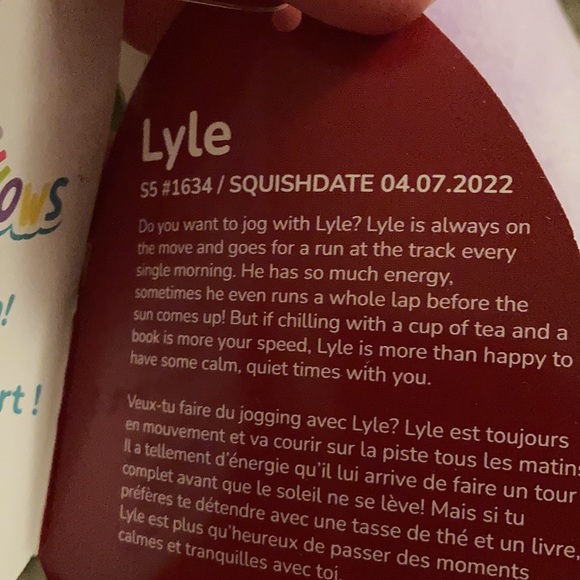 Lyle Squishmallow - Picture 4 of 4